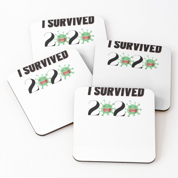 Item preview, I Survived 2020 Survivor Shirt designed and sold by Archaqiy.