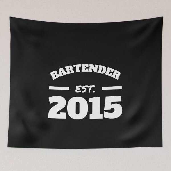 Item preview, Bartender Est. 2015 designed and sold by Click-Like.
