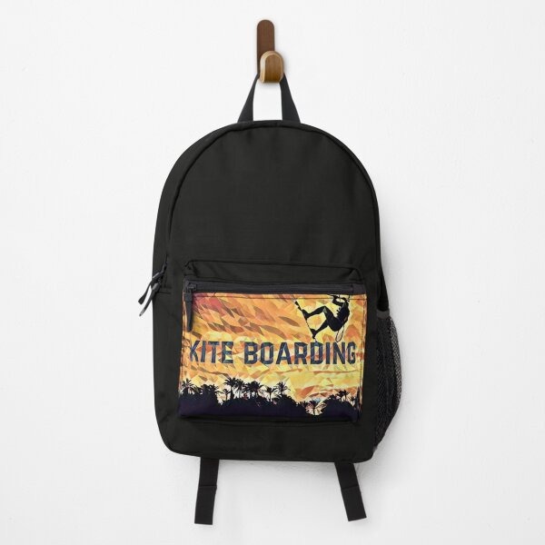 Item preview, Kite Boarding (flying silhouette sunset) designed and sold by HamiltonmagicTs.