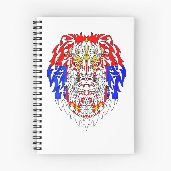 Item preview, Serbia - Srbija - Srpski grb u tribalima lava designed and sold by StaxmiDesign.