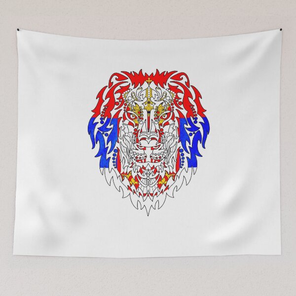 Item preview, Serbia - Srbija - Srpski grb u tribalima lava designed and sold by StaxmiDesign.