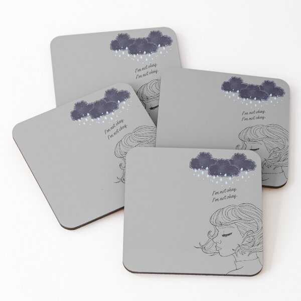 Item preview, I'm Not Okay. designed and sold by RielIndonesia.