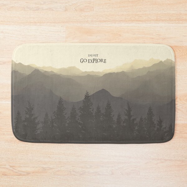 Artikelvorschau, Abmelden Los Erkunden Sie Adventure Lettering Travel Mountain Forest entworfen und verkauft von Alexander Wingate.