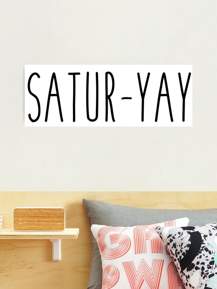 Satur-yay