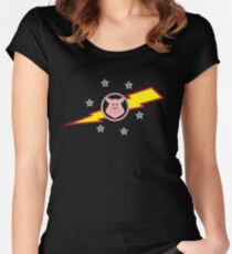 Pigs in Space Women's Fitted Scoop T-Shirt