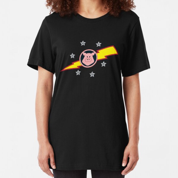 Pigs in Space Slim Fit T-Shirt