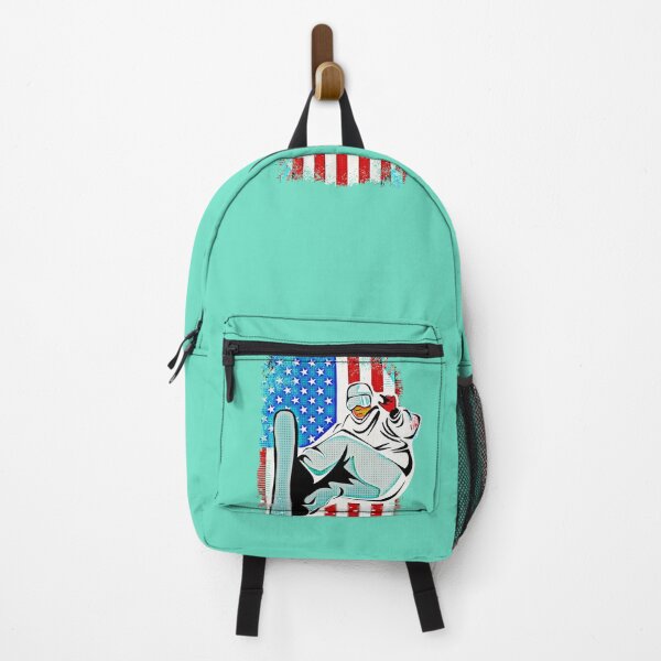 Item preview, Snow Boarding (snowboarder and American flag) designed and sold by HamiltonmagicTs.