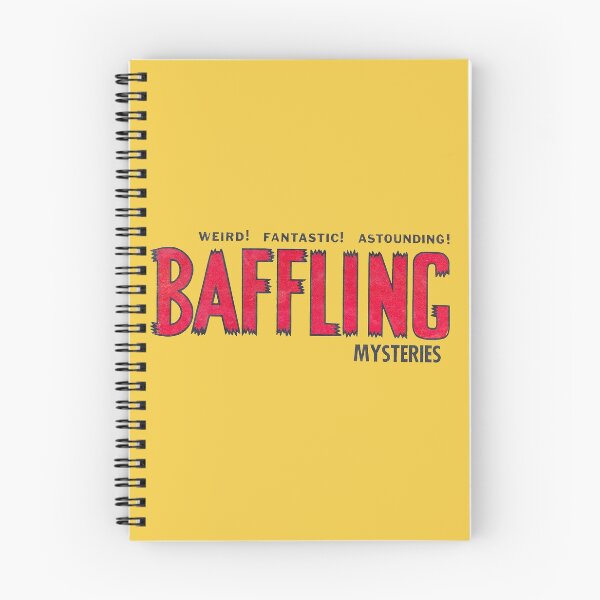 Item preview, baffling mysteries comic book cover  designed and sold by venus-ian.