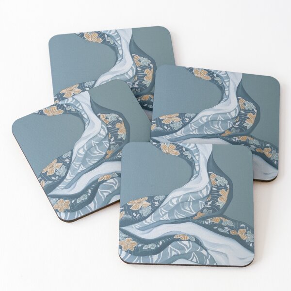 Item preview, Patterned fabric table designed and sold by Mallory Bernard.