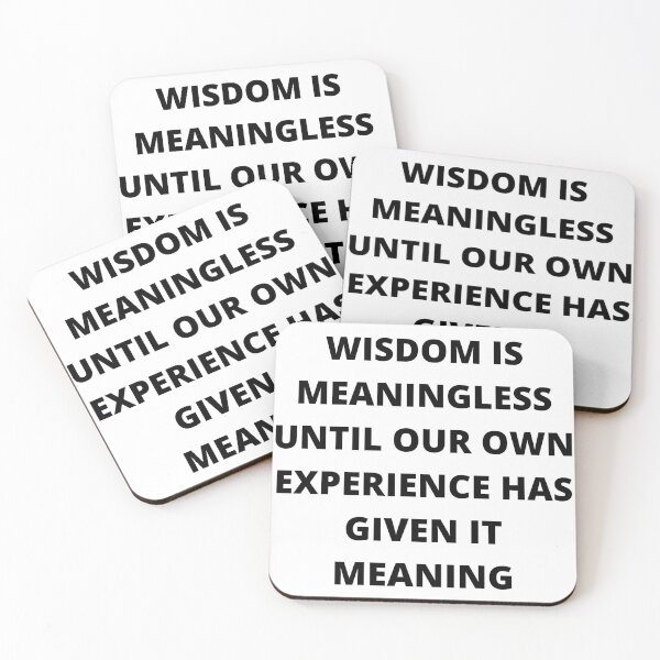 Item preview, WISDOM IS MEANINGLESS designed and sold by BOSSERY.