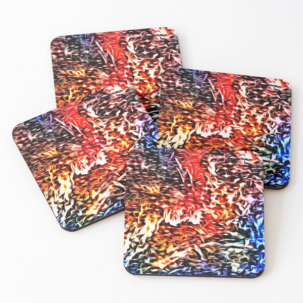 Item preview, Flowing Lava. Abstract Digital Painting From WallsOfFame designed and sold by WallsOfFameAust.