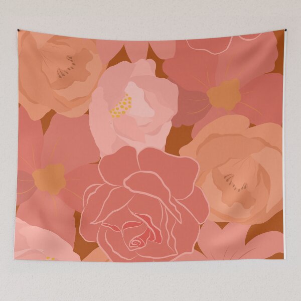 Item preview, pink floral designed and sold by baheeya.