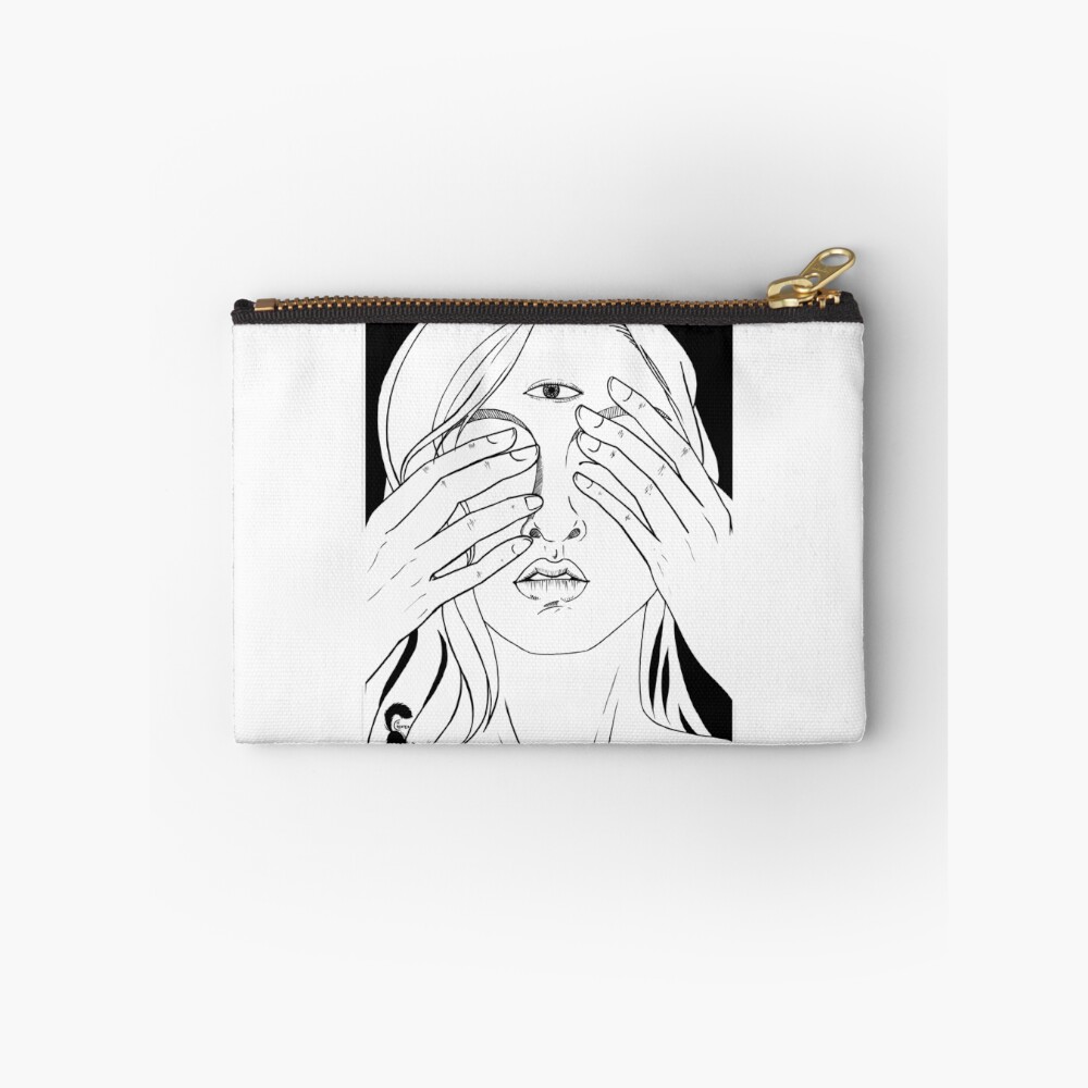 Item preview, Zipper Pouch designed and sold by CatCreatesIn.