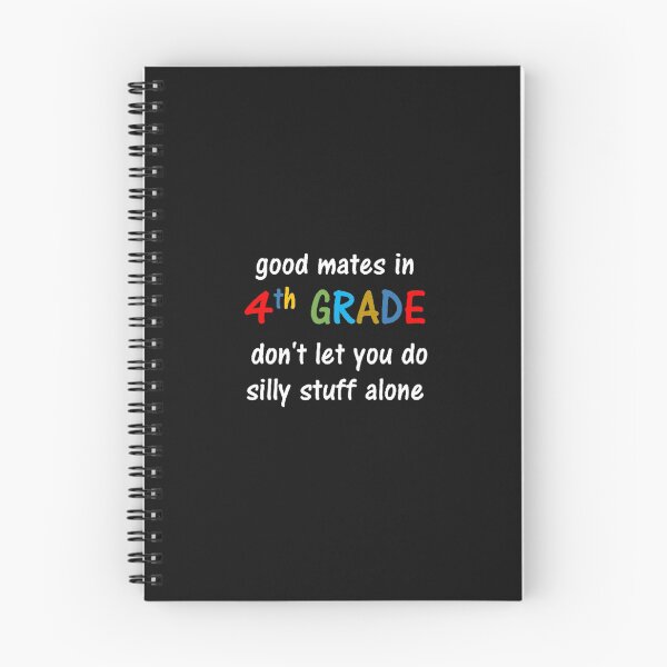 Item preview, Good mates in 4th grade don't let you do silly stuff alone designed and sold by thekidsprint.