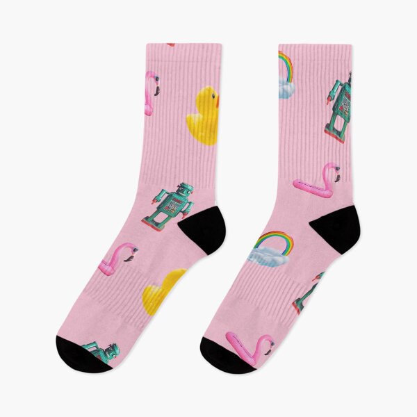 Item preview, Toys pattern in pink designed and sold by ESCAPZ.