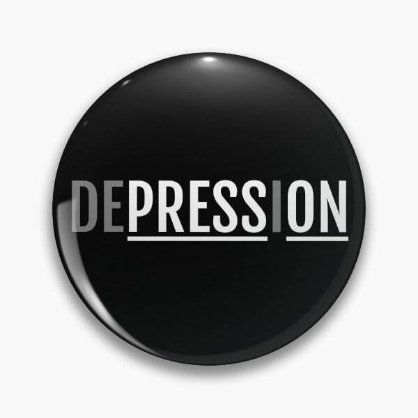 Item preview, Depression press on designed and sold by Piztees.