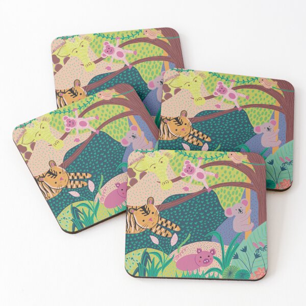 Item preview, Happy Jungle designed and sold by neemstyle.