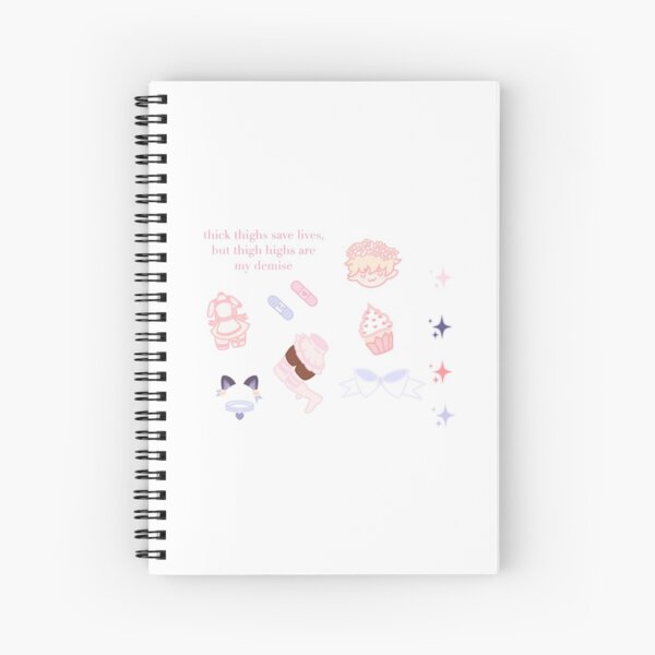 Femboy Décolletage Spiral Notebook for Sale by FemboyFanart