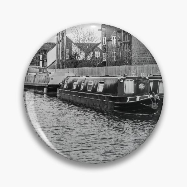 Item preview, Canalside Moorings At Newbury designed and sold by IanWL.