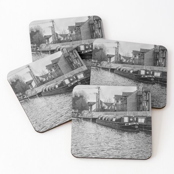 Item preview, Canalside Moorings At Newbury designed and sold by IanWL.