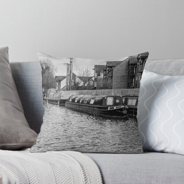 Item preview, Canalside Moorings At Newbury designed and sold by IanWL.