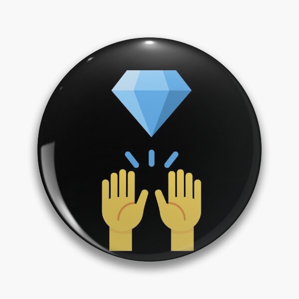 Item preview, GME Diamond Hands - GameStop stonks hold forever  designed and sold by Holzhack3r.
