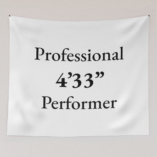 Item preview, Professional 4'33" performer designed and sold by ThingsForFun.