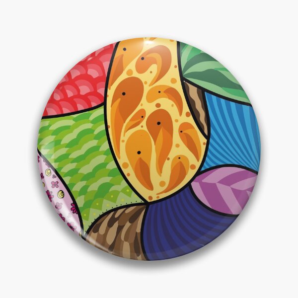 Item preview, Colorful zendala designed and sold by Lucarts.