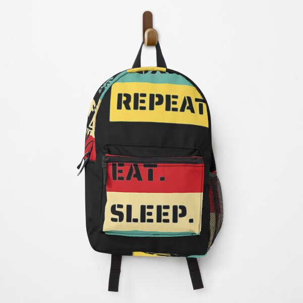 Item preview, Eat Sleep Boxing Repeat Sports Fighter Coach Cool Games Gift designed and sold by SusanHoover.