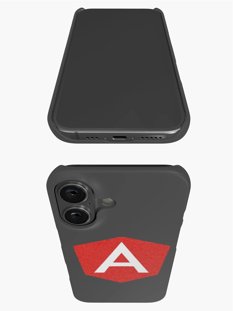 Thumbnail 3 of 4, iPhone Case, AngularJS with code background designed and sold by maximumart.