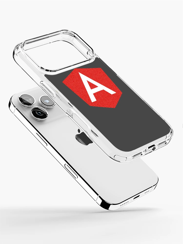 Thumbnail 2 of 5, iPhone Case, AngularJS with code background designed and sold by maximumart.