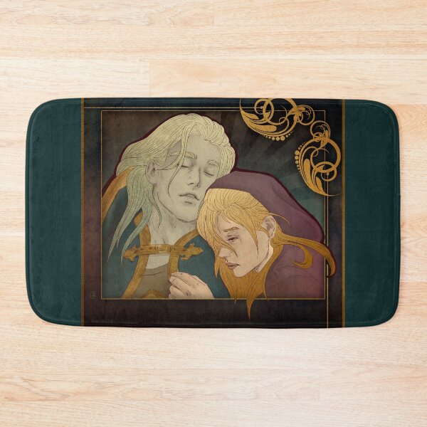 Item preview, Arthas & Jaina in Art Nouveau style designed and sold by AlexaelArtworks.