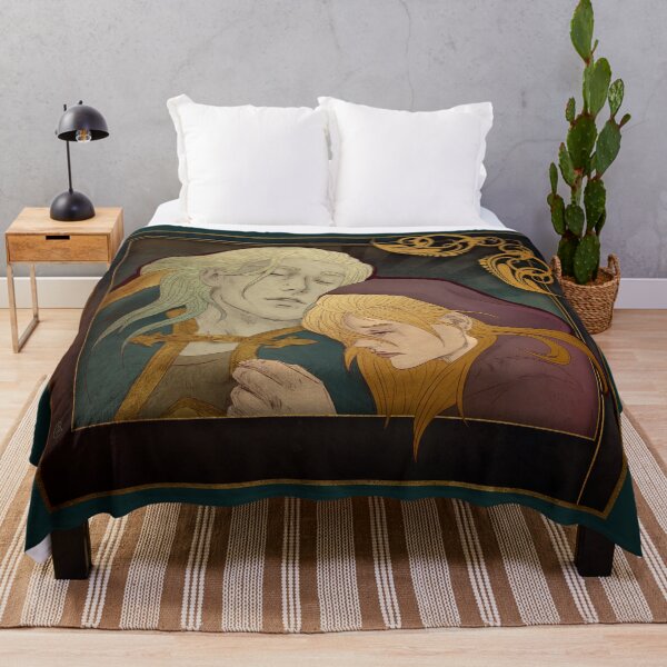 Item preview, Arthas & Jaina in Art Nouveau style designed and sold by AlexaelArtworks.