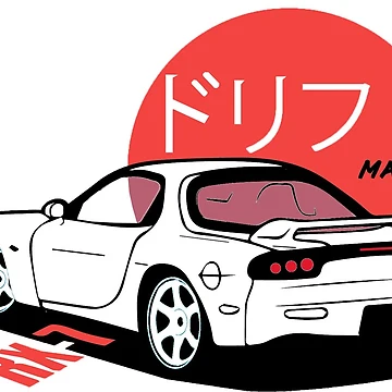 Artwork thumbnail, Mazda RX7 JDM Tuning Design by Smart-Racer