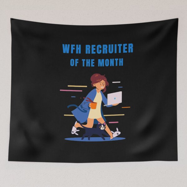 Item preview, WFH Recruiter Of The Month designed and sold by joabaj.