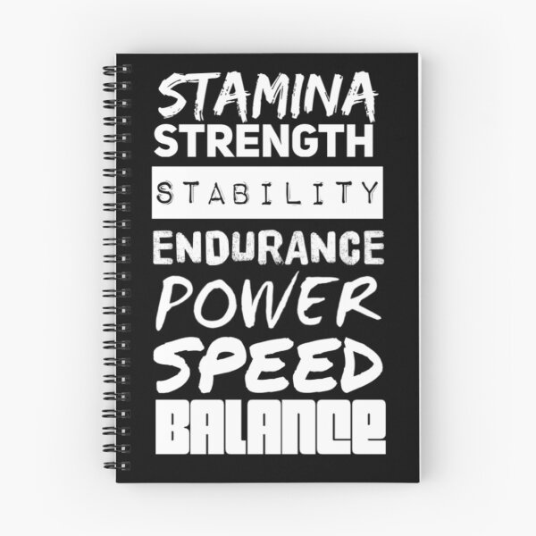Item preview, Stamina Strength Stability Endurance Power Speed Balance designed and sold by Allyoudois.