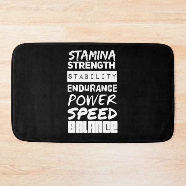 Item preview, Stamina Strength Stability Endurance Power Speed Balance designed and sold by Allyoudois.