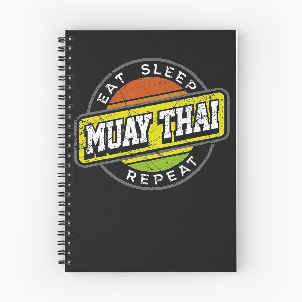 Artikelvorschau, Essen Sie Schlaf Muay Thai Repeat Badge Style Thai Boxen entworfen und verkauft von SusanHoover.