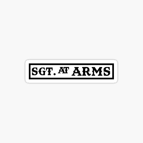 SOA SGT bei Arms Patch Sticker
