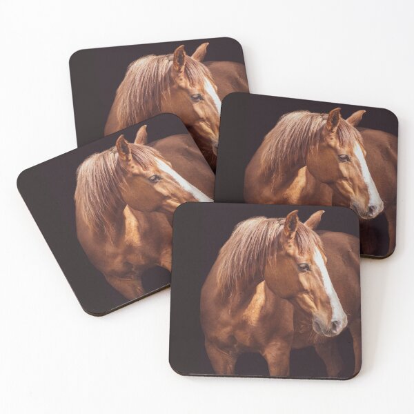 Item preview, Cute and friendly horse looking attentively. designed and sold by AylaHarbich.