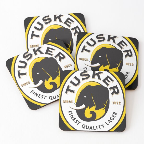 Item preview, Tusker Lager Logo Merchandise Essential T-Shirt designed and sold by Aleksandershop.