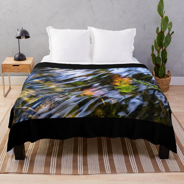 Item preview, Autumn leaves in the forest water designed and sold by AlbertMi.
