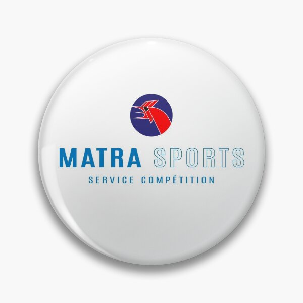 Item preview, Matra Sports Service Competition logo 1973 - colour print on white designed and sold by retropetrol.