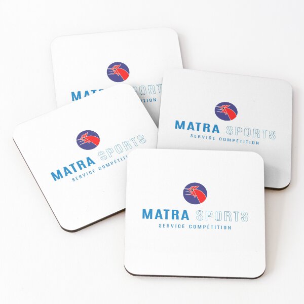 Item preview, Matra Sports Service Competition logo 1973 - colour print on white designed and sold by retropetrol.