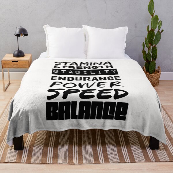Item preview, Stamina Strength Stability Endurance Power Speed Balance designed and sold by Allyoudois.