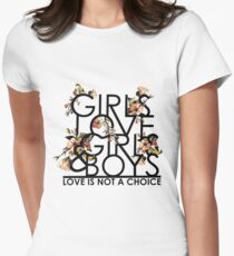 GIRLS/GIRLS/BOYS Women's Fitted T-Shirt