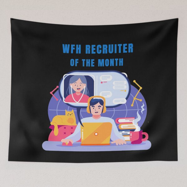 Item preview, WFH Recruiter Of The Month designed and sold by joabaj.