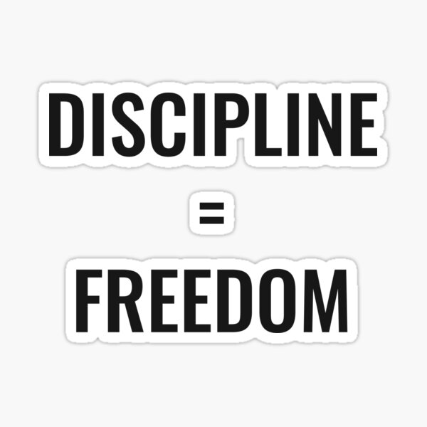 Item preview, Discipline Equals Freedom designed and sold by NathanCLife.