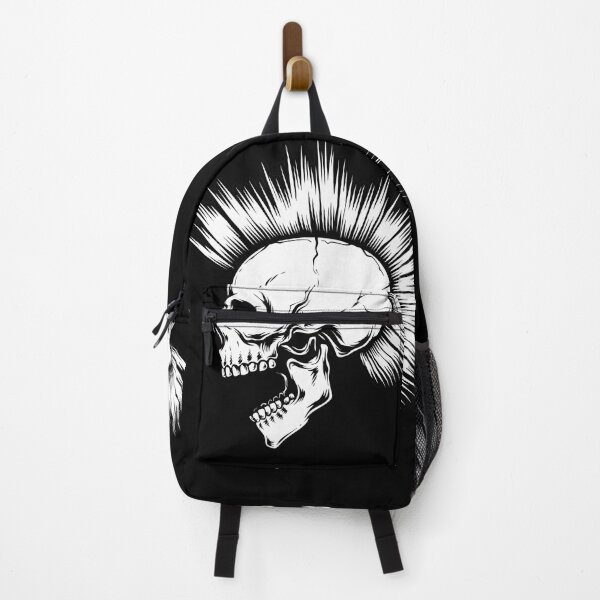 Item preview, Punk Skull with Mohawk designed and sold by Ikaroots.