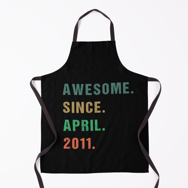 Item preview, Awesome Since April 2011 Tee 10th Birthday Gift 10 Years Premium designed and sold by midodesign20.